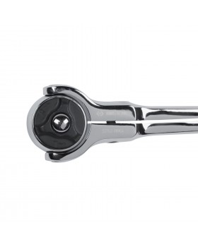 Трещотка 3/8", 230 мм, 72 зубца, дисковый механизм, поворотная голова с кнопкой KING TONY 3752--foto4