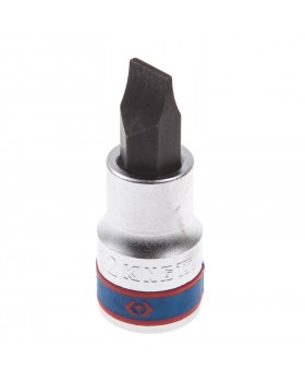 Насадка (бита) торцевая 1/2&quot;, Slotted, 12,0х2,0 мм, L = 60 мм KING TONY 402212