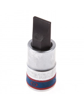 Насадка (бита) торцевая 1/2&quot;, Slotted, 16,0х2,5 мм, L = 60 мм KING TONY 402216