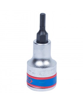 Насадка (бита) торцевая 1/2&quot;, HEX, 4 мм, L = 60 мм KING TONY 402504