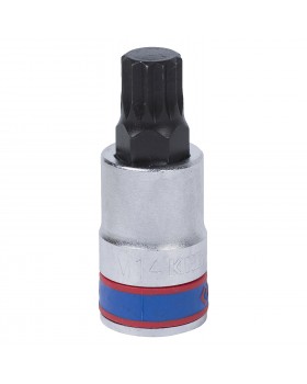 Насадка (бита) торцевая 1/2&quot;, SPLINE, M16, L = 60 мм KING TONY 402616