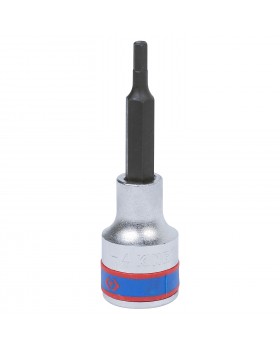 Насадка (бита) торцевая 1/2&quot;, HEX, 4 мм, L = 80 мм KING TONY 403504