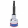 Насадка (бита) торцевая 1/2&quot;, HEX, 4 мм, L = 80 мм KING TONY 403504