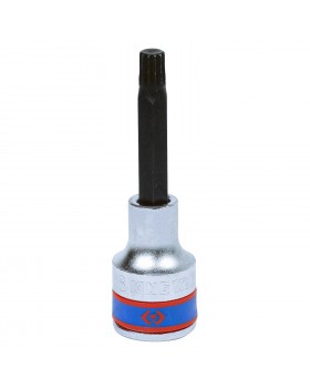 Насадка (бита) торцевая 1/2&quot;, SPLINE, M08, L = 80 мм KING TONY 403608