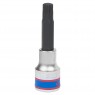 Насадка (бита) торцевая 1/2&quot;, SPLINE, M10, L = 80 мм KING TONY 403610