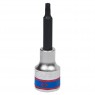 Насадка (бита) торцевая 1/2&quot;, TORX, T27, L = 80 мм, с отверстием KING TONY 403727
