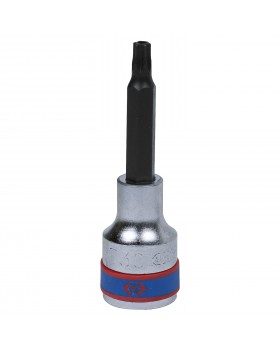 Насадка (бита) торцевая 1/2", TORX, T30, L = 80 мм, с отверстием KING TONY 403730 Насадка (бита) торцевая 1/2", TORX, T30, L = 80 мм, с отверстием KING TONY 403730