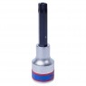 Насадка (бита) торцевая 1/2&quot;, TORX, T50, L = 80 мм, с отверстием KING TONY 403750