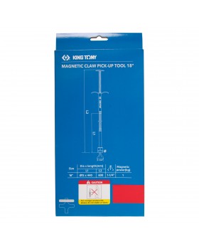 Захват магнитно-механический на гибком стержне 15х440 мм KING TONY 2126A-18-foto2
