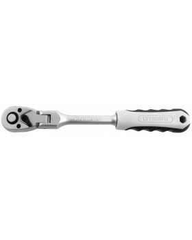 S2R472 Трещоточная рукоятка с шарниром 3/8"DR, 72 зубца