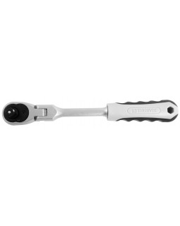 S1R472 Трещоточная рукоятка с шарниром 1/4"DR, 72 зубца-foto2