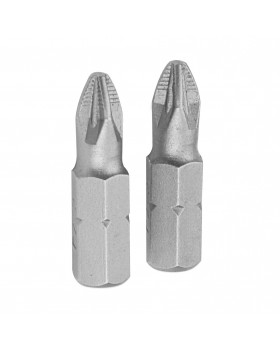 Набор вставок (бит) торцевых 1/4&quot;, Pozidriv, PZ3, 25 мм, 2 предмета TOLSEN TT20219