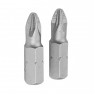 Набор вставок (бит) торцевых 1/4&quot;, Pozidriv, PZ3, 25 мм, 2 предмета TOLSEN TT20219