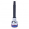 Насадка (бита) торцевая 1/2&quot;, SPLINE, M08, L = 100 мм KING TONY 404608