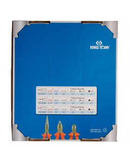 Набор пассатижей и бокорезов, диэлектрических, 3 предмета KING TONY 40603GP -foto5