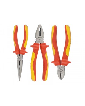 Набор пассатижей и бокорезов, диэлектрических, 3 предмета KING TONY 40603GP -foto4