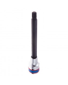 Насадка (бита) торцевая 1/2&quot;, SPLINE, M09, L = 140 мм KING TONY 406609