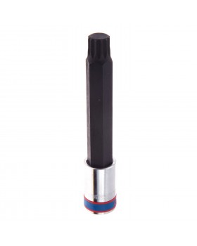 Насадка (бита) торцевая 1/2&quot;, SPLINE, M16, L = 140 мм KING TONY 406616