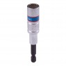 Головка для шуруповерта двенадцатигранная 1/4&quot;, 10 мм, L = 80 мм KING TONY 76B810M