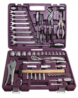 TS072 Набор инструмента универсальный 1/4", 1/2"DR, 72 предмета Thorvik-foto2