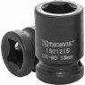 IS01215 Головка торцевая ударная 1/2"DR, 15 мм