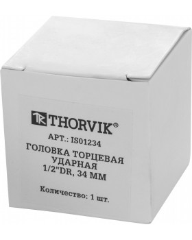 IS01234 Головка торцевая ударная 1/2"DR, 34 мм-foto2