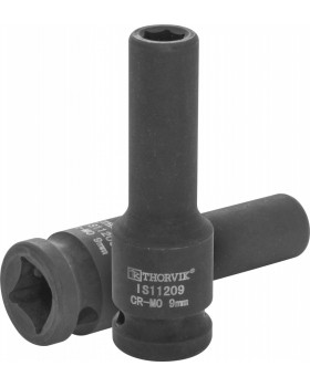 IS11209 Головка торцевая ударная глубокая 1/2"DR, 9 мм
