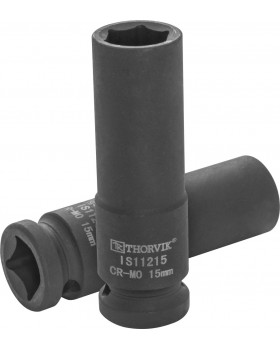 IS11215 Головка торцевая ударная глубокая 1/2"DR, 15 мм