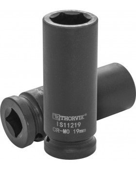IS11219 Головка торцевая ударная глубокая 1/2"DR, 19 мм