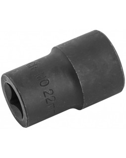 BES1222 Головка торцевая спиральная для поврежденного крепежа 1/2"DR, 22 мм-foto2