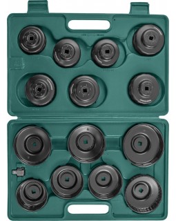 Комплект чашек для демонтажа масляных фильтров 65-100 мм, 15 предметов-foto2