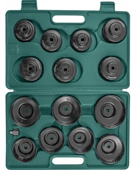 Комплект чашек для демонтажа масляных фильтров 65-100 мм, 15 предметов-foto2