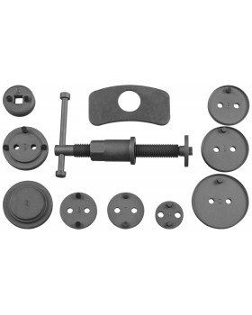 Комплект инструмента для возврата поршней тормозных цилиндров дисковых тормозов 11 предметов-foto2