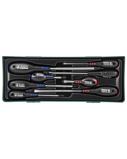 Тележка инструментальная 7-ми полочная с инструментом в ложементах, 147 предметов-foto7