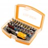 Набор вставок (бит) 1/4&quot;, PH, PZ, Hex, Torx, Slotted, 32 предмета TOLSEN TT20370