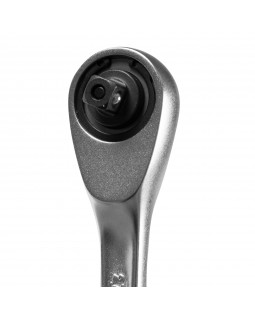 Трещотка 1/4", 140 мм, 90 зубцов, флажковая с кнопкой KING TONY 2773-55GS-foto2