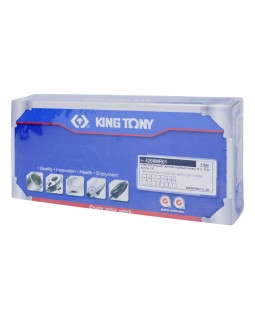 Набор глубоких торцевых головок 1/2&quot;, двенадцатигранные, 12-24 мм, 8 предметов KING TONY 4208MR-foto4