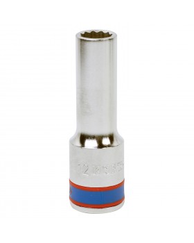 Головка торцевая глубокая двенадцатигранная 1/2", 12 мм KING TONY 423012M Головка торцевая глубокая двенадцатигранная 1/2", 12 мм KING TONY 423012M