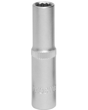 S11S22055 Головка торцевая глубокая 12-гранная 1/4"DR, 5.5 мм