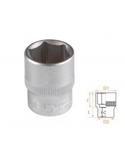 Головка торцевая стандартная шестигранная 3/8&quot;, 16 мм AFFIX AF00030016