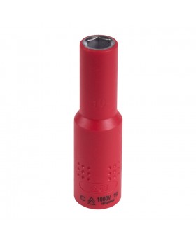 Головка торцевая глубокая диэлектрическая шестигранная 3/8", 10 мм KING TONY 3235VE10M-foto2