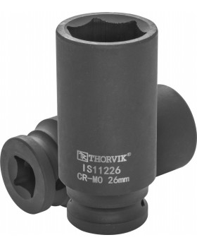 IS11226 Головка торцевая ударная глубокая 1/2"DR, 26 мм