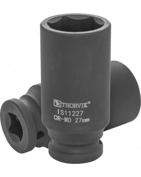 IS11227 Головка торцевая ударная глубокая 1/2"DR, 27 мм