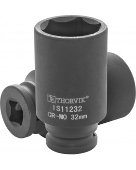 IS11232 Головка торцевая ударная глубокая 1/2"DR, 32 мм