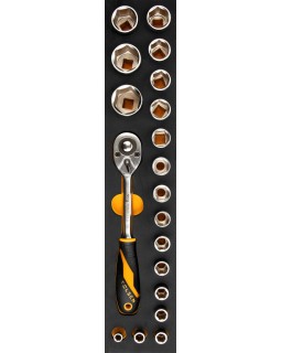 Набор инструментов универсальный, раскладной ящик, 60 предметов TOLSEN TT85401-foto7