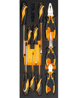 Набор инструментов универсальный, раскладной ящик, 60 предметов TOLSEN TT85401-foto8