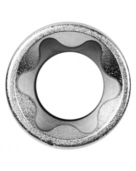 Головка торцевая TORX Е-стандарт 1/2&quot;, E22, L = 77 мм KING TONY 427522M