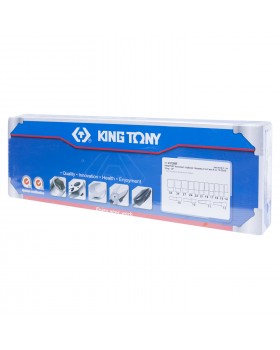 Набор глубоких торцевых головок 1/2&quot;, шестигранные, 10-32 мм, 15 предметов KING TONY 4315MR-foto4