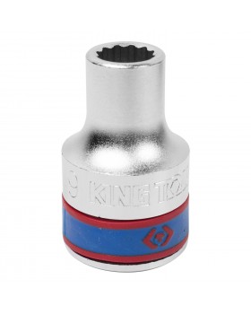 Головка торцевая стандартная двенадцатигранная 1/2", 9 мм KING TONY 433009M-foto2