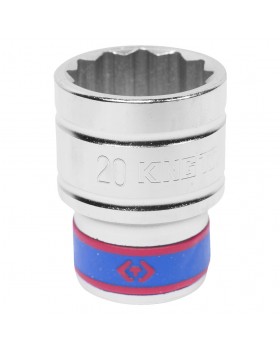 Головка торцевая стандартная двенадцатигранная 1/2", 20 мм KING TONY 433020M-foto2